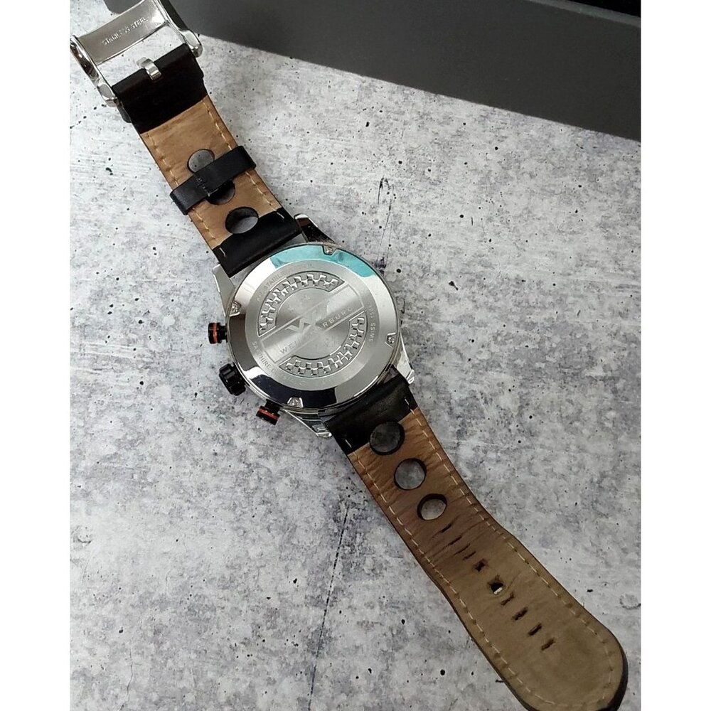Weil & Harburg Karkin Swiss Chronograph watch with racing style strap - Picture 4 of 8